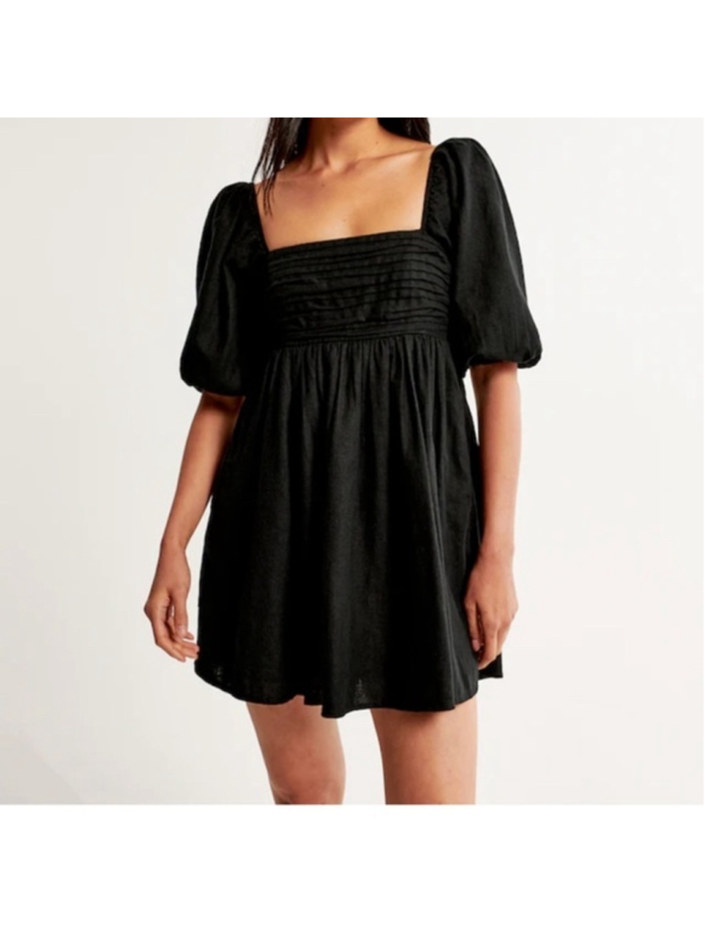 Abercrombie & Fitch Black Mini Dress Size M